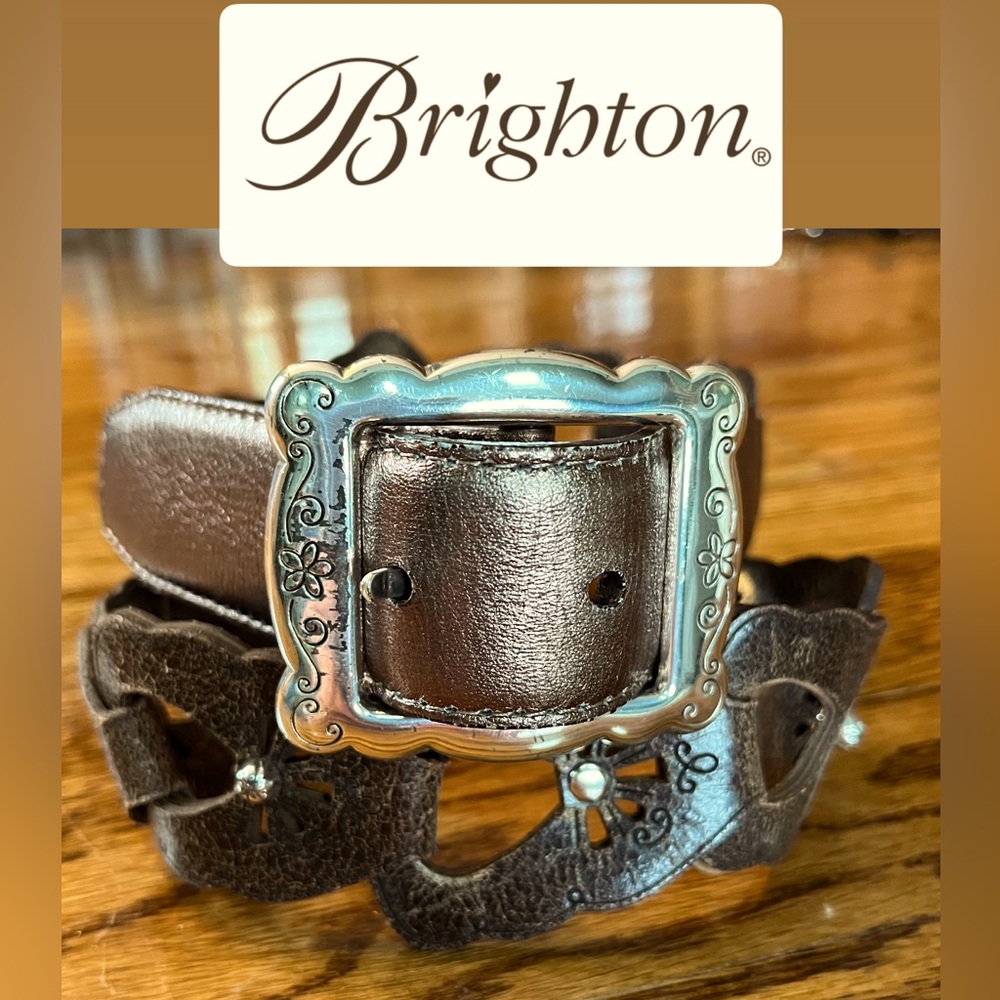 Brighton KODIAK Leather Belt Size 34